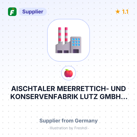 AISCHTALER MEERRETTICH- UND KONSERVENFABRIK LUTZ GMBH & CO. KG – summary card, no photo uploaded yet