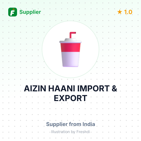AIZIN HAANI IMPORT & EXPORT – summary card, no photo uploaded yet