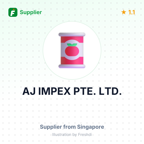 AJ IMPEX PTE. LTD. – summary card, no photo uploaded yet