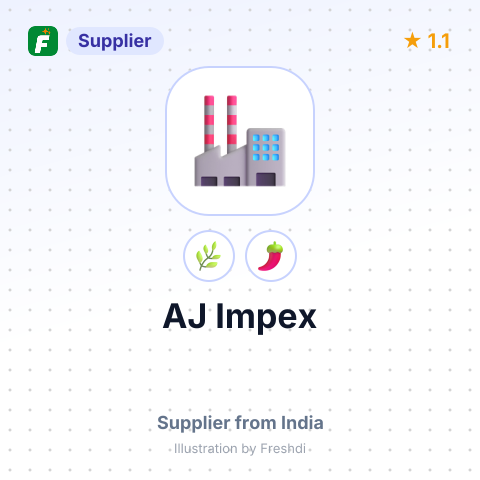 AJ Impex  – summary card, no photo uploaded yet