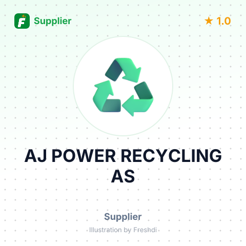 AJ POWER RECYCLING AS – summary card, no photo uploaded yet