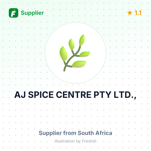 AJ SPICE CENTRE PTY LTD., – summary card, no photo uploaded yet