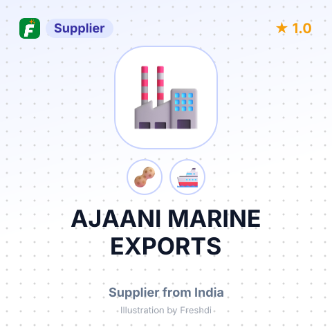 AJAANI MARINE EXPORTS – summary card, no photo uploaded yet
