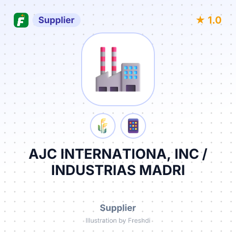 AJC INTERNATIONA, INC / INDUSTRIAS MADRI – summary card, no photo uploaded yet