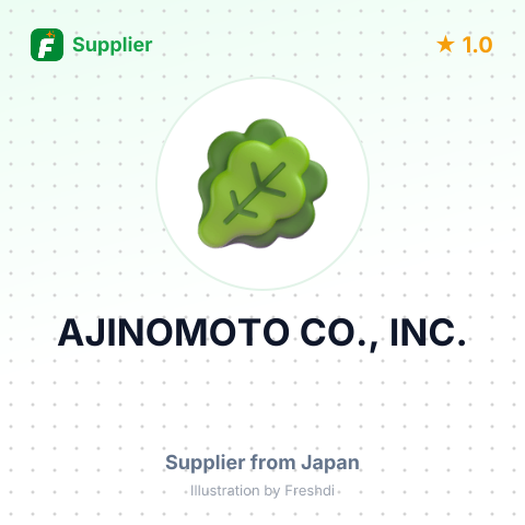 AJINOMOTO CO., INC. – summary card, no photo uploaded yet