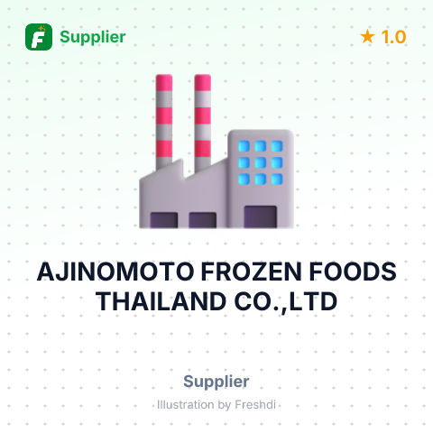 AJINOMOTO FROZEN FOODS THAILAND CO.,LTD – summary card, no photo uploaded yet