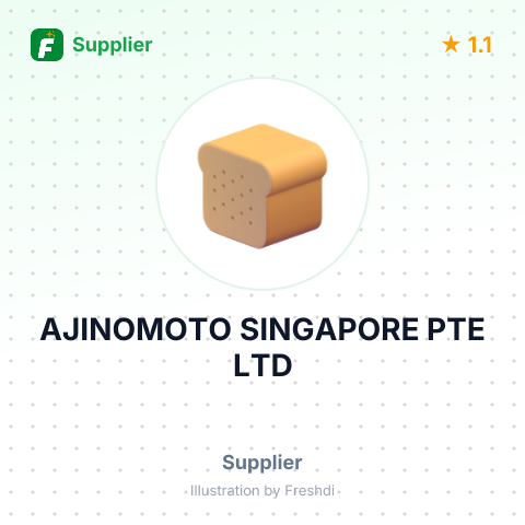 AJINOMOTO SINGAPORE PTE LTD – summary card, no photo uploaded yet