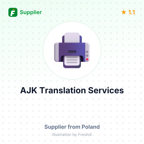 AJK Translation Services – summary card, no photo uploaded yet