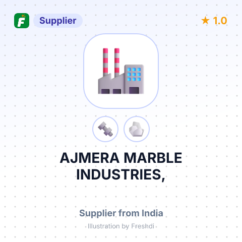 AJMERA MARBLE INDUSTRIES, – summary card, no photo uploaded yet