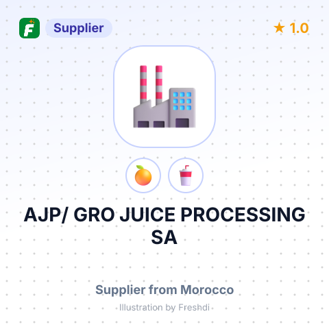 AJP/ GRO JUICE PROCESSING SA – summary card, no photo uploaded yet