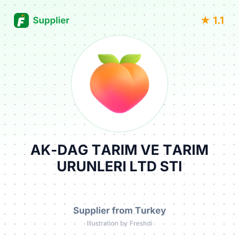AK-DAG TARIM VE TARIM URUNLERI LTD STI – summary card, no photo uploaded yet
