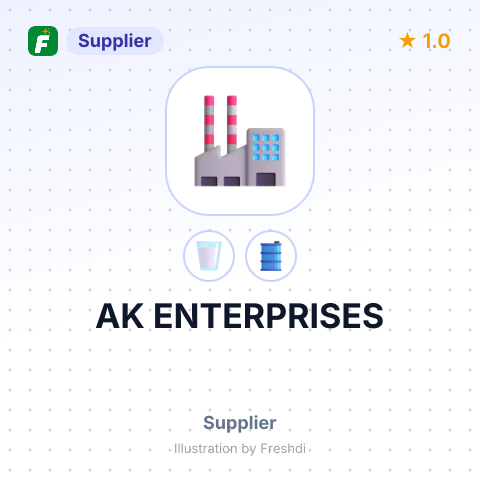 AK ENTERPRISES – summary card, no photo uploaded yet