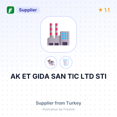 AK ET GIDA SAN TIC LTD STI – summary card, no photo uploaded yet