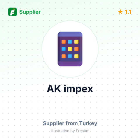 AK impex  – summary card, no photo uploaded yet