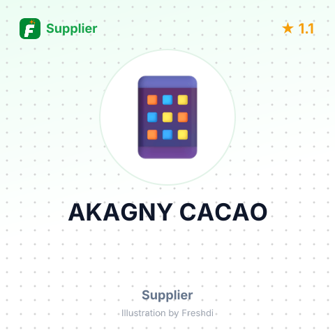 AKAGNY CACAO – summary card, no photo uploaded yet