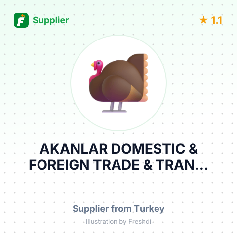 AKANLAR DOMESTIC & FOREIGN TRADE & TRAN... – summary card, no photo uploaded yet