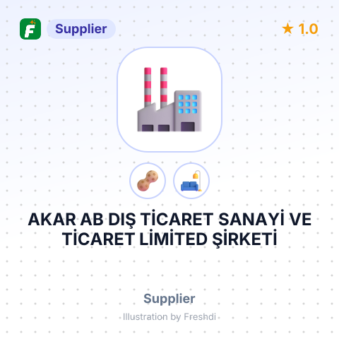 AKAR AB DIŞ TİCARET SANAYİ VE TİCARET LİMİTED ŞİRKETİ – summary card, no photo uploaded yet