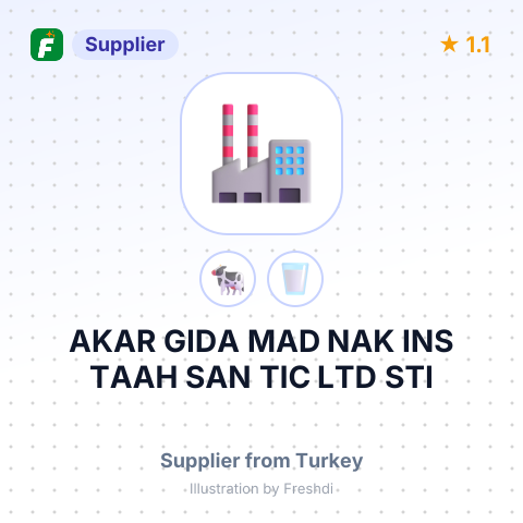 AKAR GIDA MAD NAK INS TAAH SAN TIC LTD STI – summary card, no photo uploaded yet