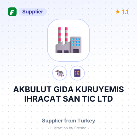 AKBULUT GIDA KURUYEMIS IHRACAT SAN TIC LTD – summary card, no photo uploaded yet