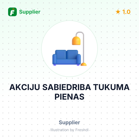 AKCIJU SABIEDRIBA TUKUMA PIENAS – summary card, no photo uploaded yet