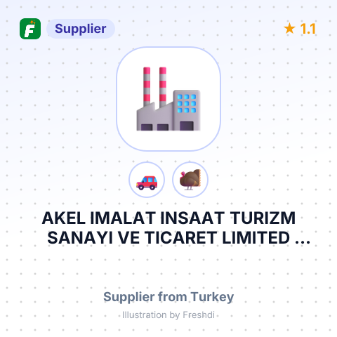 AKEL IMALAT INSAAT TURIZM SANAYI VE TICARET LIMITED SIRKETI – summary card, no photo uploaded yet
