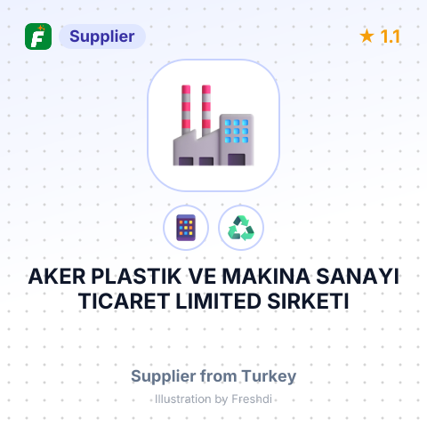 AKER PLASTIK VE MAKINA SANAYI TICARET LIMITED SIRKETI – summary card, no photo uploaded yet
