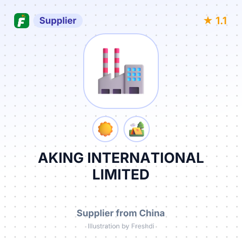 AKING INTERNATIONAL LIMITED – summary card, no photo uploaded yet