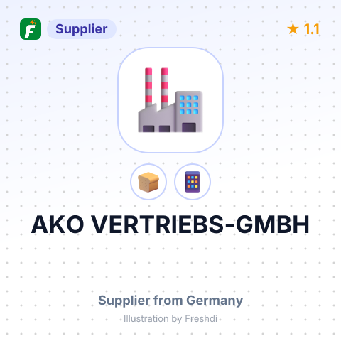 AKO VERTRIEBS-GMBH – summary card, no photo uploaded yet