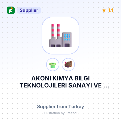 AKONI KIMYA BILGI TEKNOLOJILERI SANAYI VE TICARET ANONIM SIRKETI – summary card, no photo uploaded yet