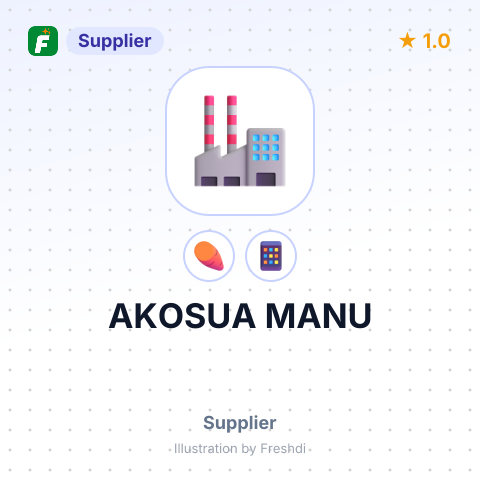 AKOSUA MANU – summary card, no photo uploaded yet