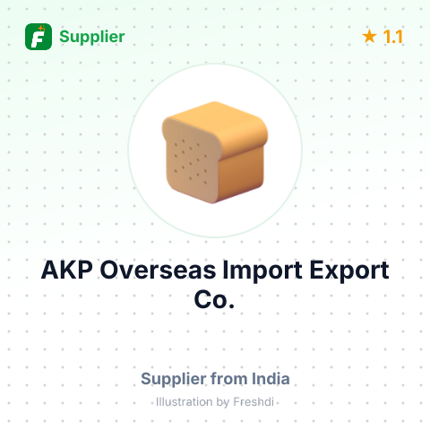 AKP Overseas Import Export Co.  – summary card, no photo uploaded yet