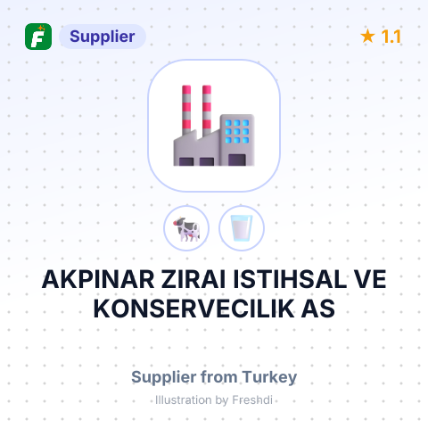 AKPINAR ZIRAI ISTIHSAL VE KONSERVECILIK AS – summary card, no photo uploaded yet