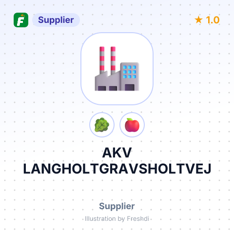AKV LANGHOLTGRAVSHOLTVEJ – summary card, no photo uploaded yet