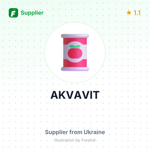 AKVAVIT – summary card, no photo uploaded yet