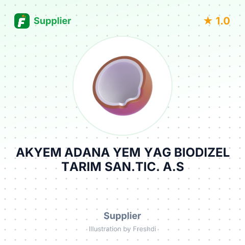 AKYEM ADANA YEM YAG BIODIZEL TARIM SAN.TIC. A.S – summary card, no photo uploaded yet