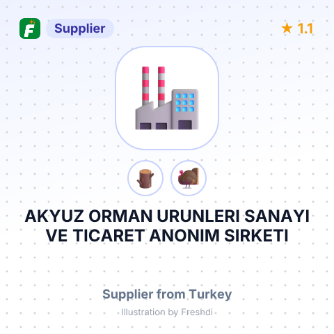 AKYUZ ORMAN URUNLERI SANAYI VE TICARET ANONIM SIRKETI – summary card, no photo uploaded yet
