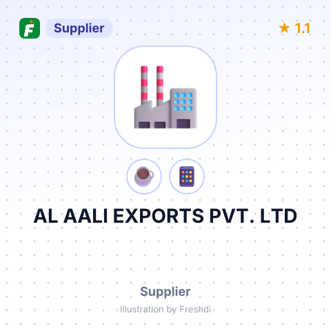AL AALI EXPORTS PVT. LTD – summary card, no photo uploaded yet