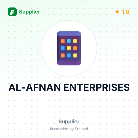 AL-AFNAN ENTERPRISES – summary card, no photo uploaded yet