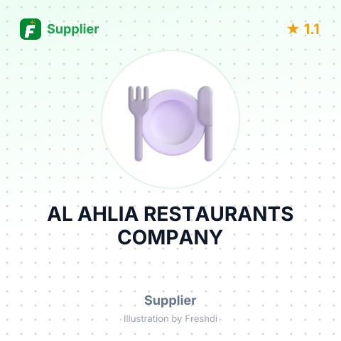AL AHLIA RESTAURANTS COMPANY – summary card, no photo uploaded yet