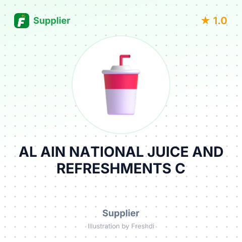 AL AIN NATIONAL JUICE AND REFRESHMENTS C – summary card, no photo uploaded yet