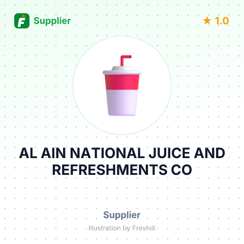AL AIN NATIONAL JUICE AND REFRESHMENTS CO – summary card, no photo uploaded yet