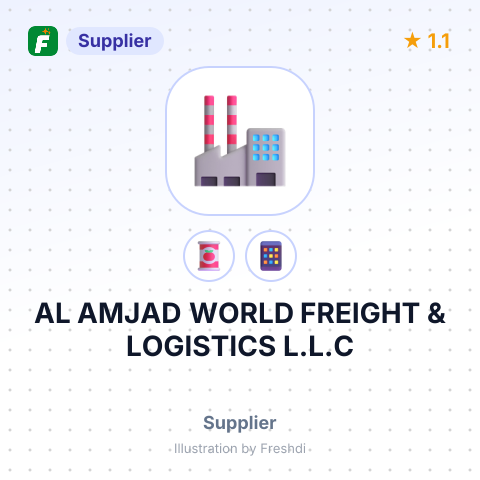 AL AMJAD WORLD FREIGHT & LOGISTICS L.L.C – summary card, no photo uploaded yet