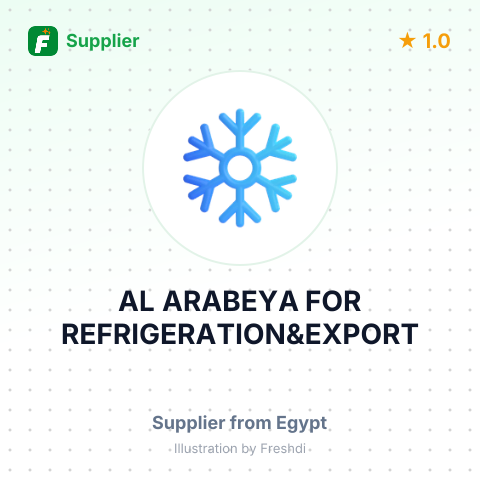 AL ARABEYA FOR REFRIGERATION&EXPORT – summary card, no photo uploaded yet