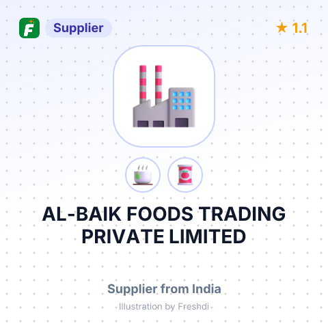 AL-BAIK FOODS TRADING PRIVATE LIMITED – summary card, no photo uploaded yet