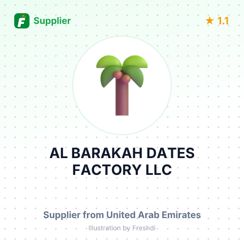 AL BARAKAH DATES FACTORY LLC – summary card, no photo uploaded yet