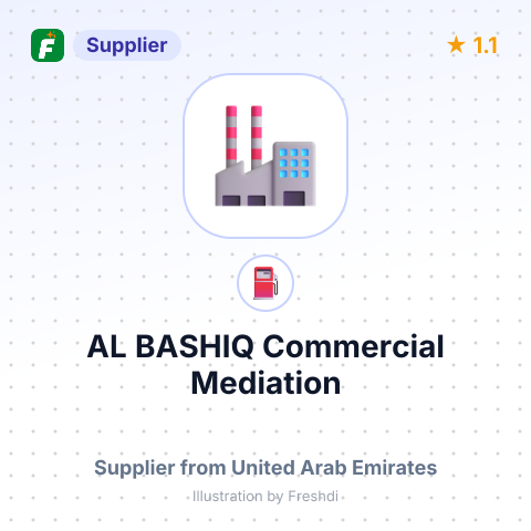 AL BASHIQ Commercial Mediation – summary card, no photo uploaded yet