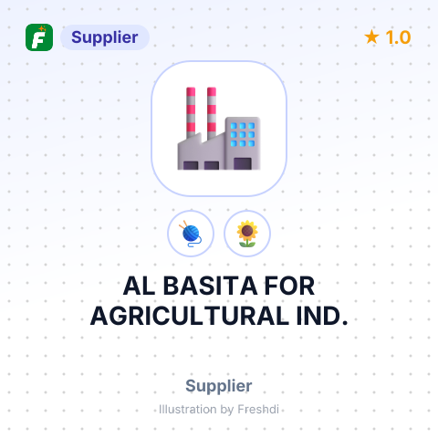 AL BASITA FOR AGRICULTURAL IND. – summary card, no photo uploaded yet