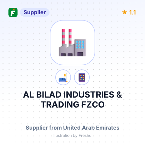 AL BILAD INDUSTRIES & TRADING FZCO – summary card, no photo uploaded yet