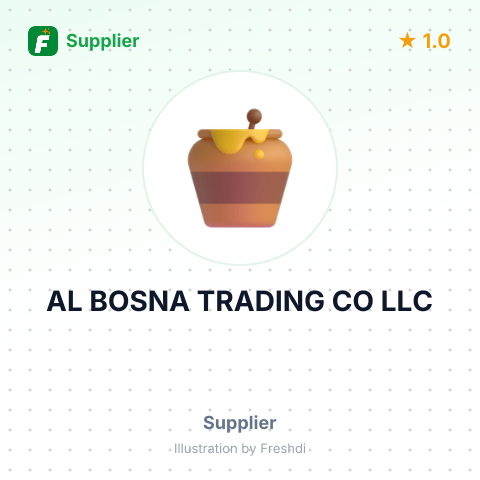 AL BOSNA TRADING CO LLC – summary card, no photo uploaded yet