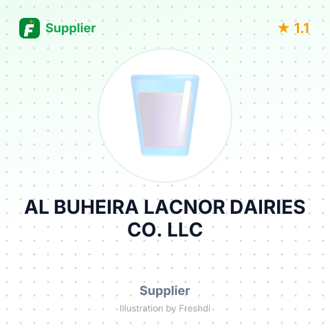 AL BUHEIRA LACNOR DAIRIES CO. LLC – summary card, no photo uploaded yet